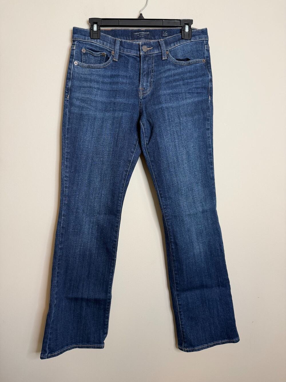 Lucky Brand Sweet Bootcut Jeans Womens 6/28 Blue Denim Regular Fit